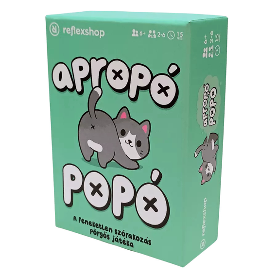 Apropó Popó – Gyorsasági Kártyajáték 6+ | Állatok Arca és Popója ...